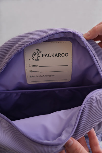 Packaroo™ All-in-One Daycare & Kindy Bag Set - Lavender