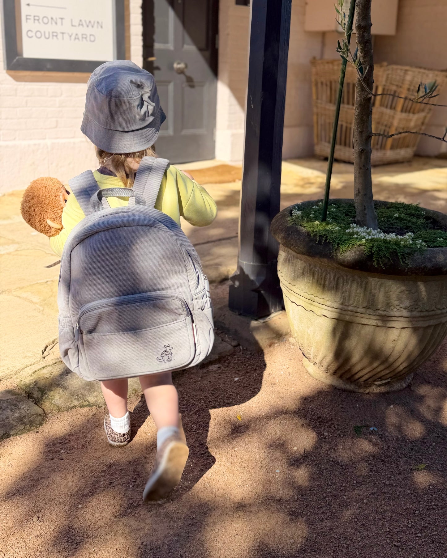 Packaroo™ All-in-One Daycare & Kindy Bag Set - Pebble Grey