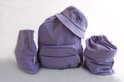 Packaroo™ All-in-One Daycare & Kindy Bag Set - Lavender