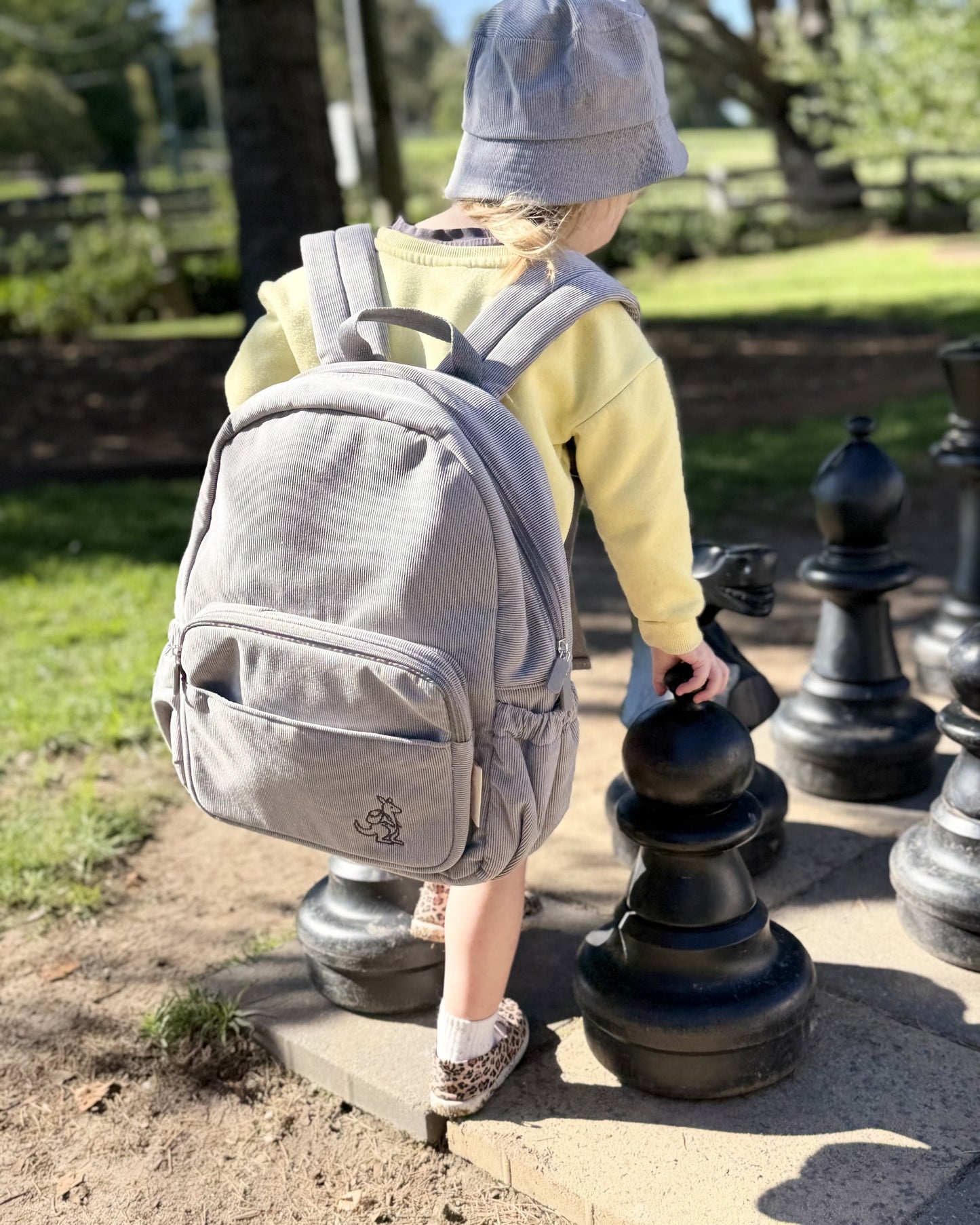 Packaroo™ All-in-One Daycare & Kindy Bag Set - Pebble Grey